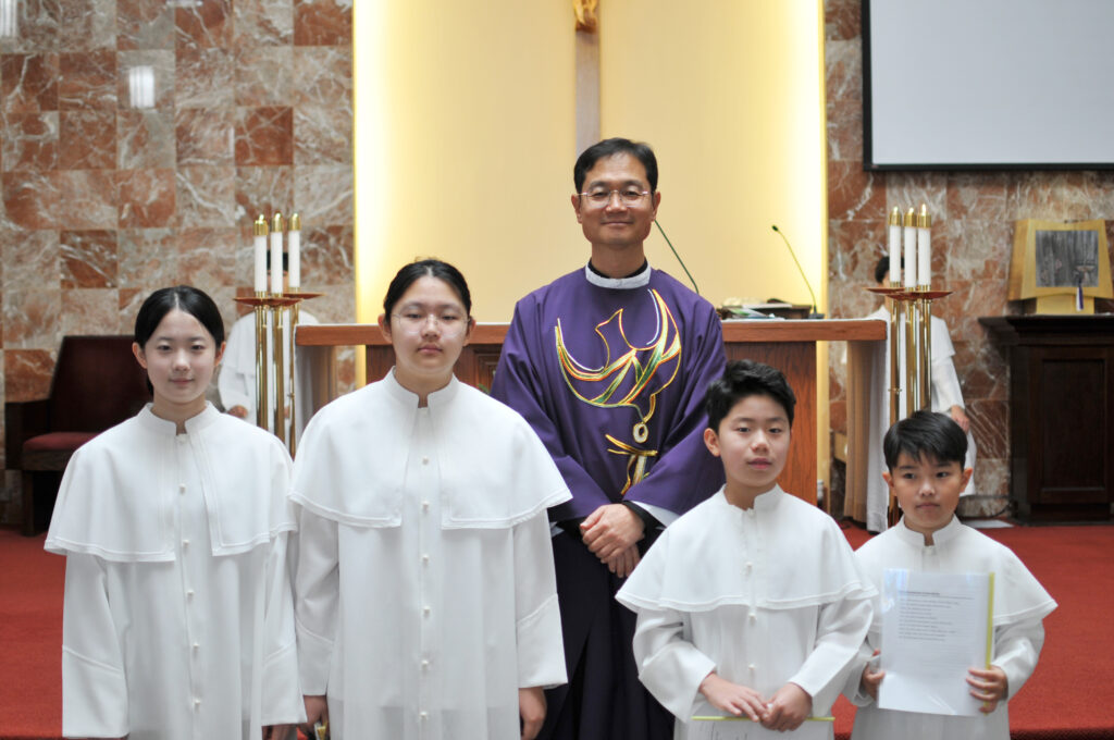 (복사단 Altar Servers) 입단식